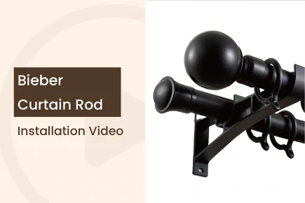 Bieber Curtain Rod